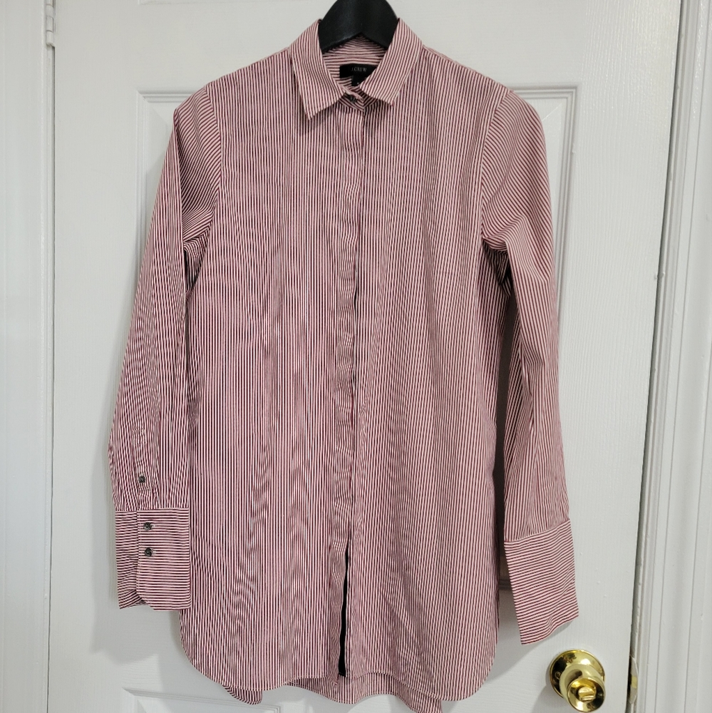 J.crew shirt long sleeve women  size  4
